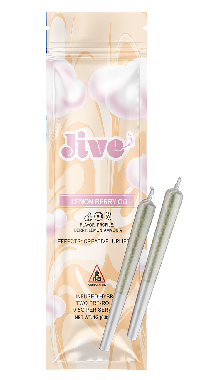 Image of Jive Lemon Berry OG pre-roll package