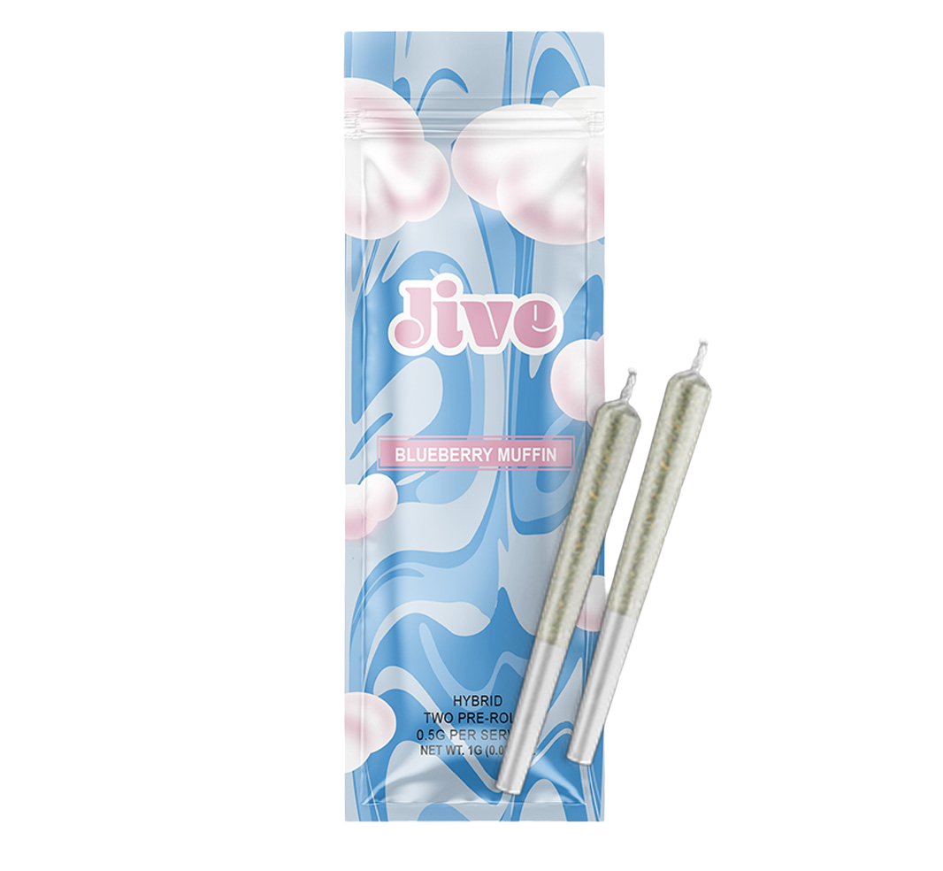 Image of Jive Blueberry Muffin pre-roll package