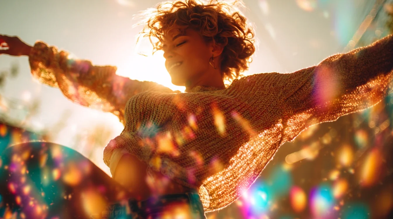 Image of a girl dancing